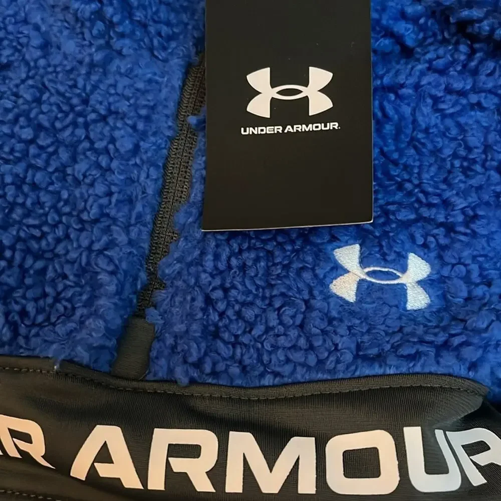 UNDER ARMOUR Boys Indispensable Sherpa Hoodie and Joggers Set 4T